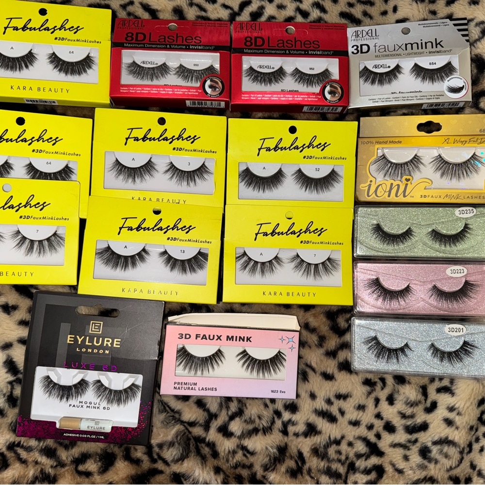Assorted False Eyelashes Set